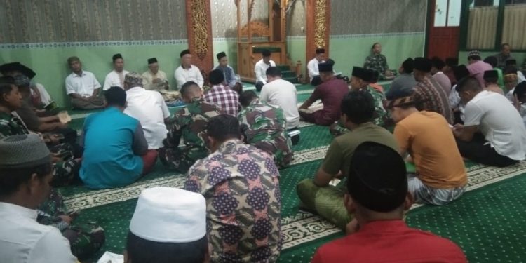 Kodim 0829 Bangkalan Isi Malam Nisfu Sya’ban Dengan Dzikir & Doa Bersama