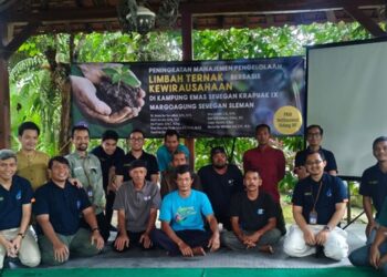 Peningkatan Manajemen Pengelolaan Limbah Ternak Berbasis Kewirausahaan di Kampung Emas Seyegan Krapyak IX, Margoagung, Seyegan, Sleman Yogyakarta